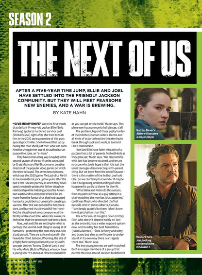 TV Guide - The Last Of Us: The Ultimate Survival Story, Abby's Brutal Arrival, New Enemies, Joel & Ellie's Epic Survival in Season 2, Apocalyptic Struggles, Behind The Scenes Secrets & More!