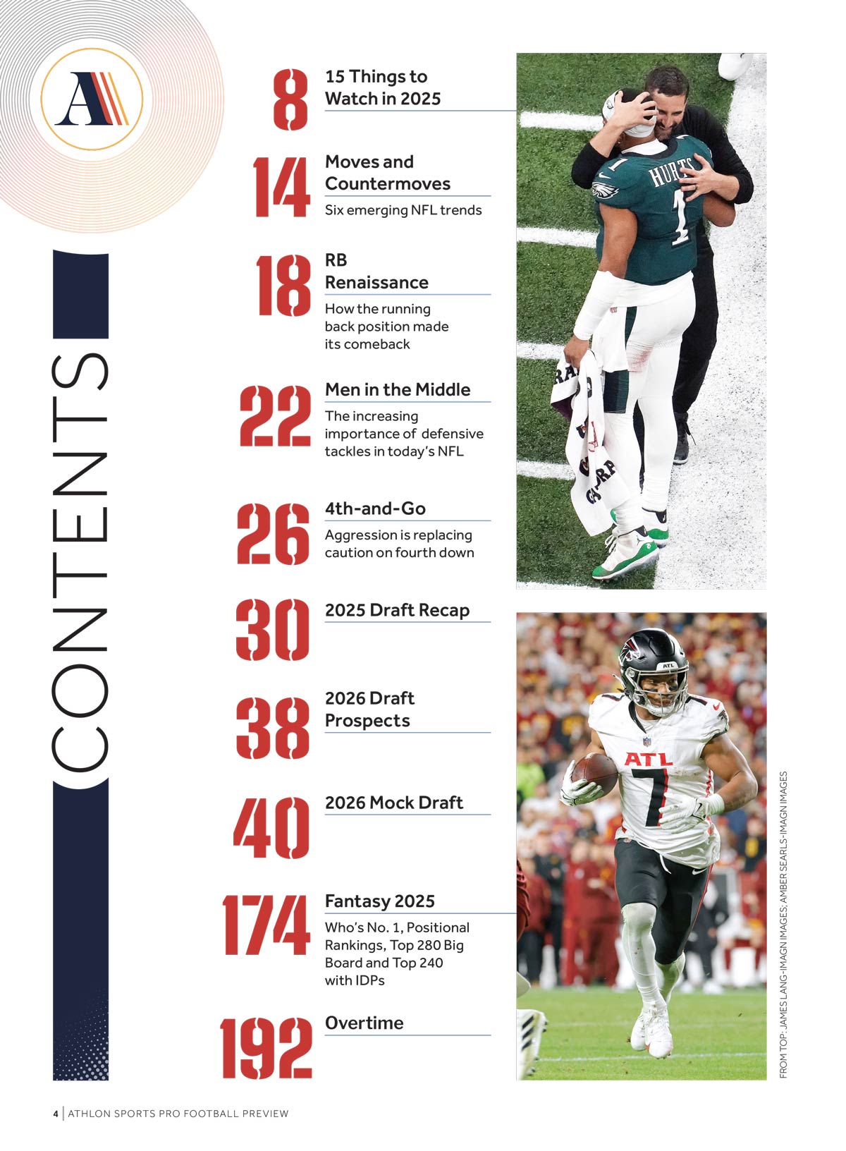 NFL Pro Football Preview 2025 - Athlon Sports: 6 Game-Changing Trends, In-Depth Team Insights, Scout Secrets, Draft Analysis, Fantasy Picks, Team Reviews & More!