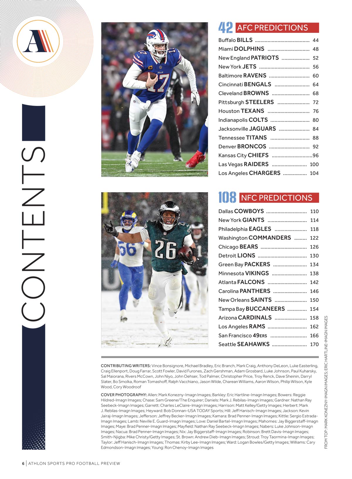 NFL Pro Football Preview 2025 - Athlon Sports: 6 Game-Changing Trends, In-Depth Team Insights, Scout Secrets, Draft Analysis, Fantasy Picks, Team Reviews & More!