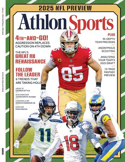 NFL Pro Football Preview 2025 - Athlon Sports: 6 Game-Changing Trends, In-Depth Team Insights, Scout Secrets, Draft Analysis, Fantasy Picks, Team Reviews & More!