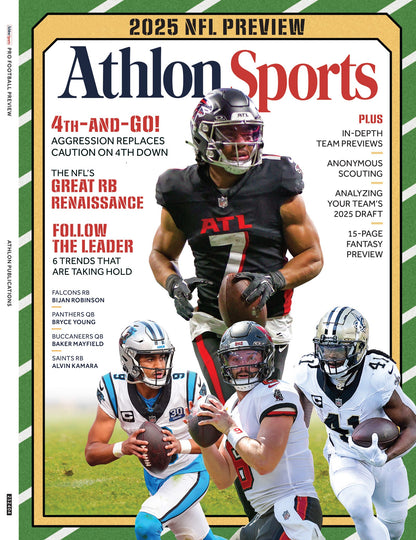 NFL Pro Football Preview 2025 - Athlon Sports: 6 Game-Changing Trends, In-Depth Team Insights, Scout Secrets, Draft Analysis, Fantasy Picks, Team Reviews & More!