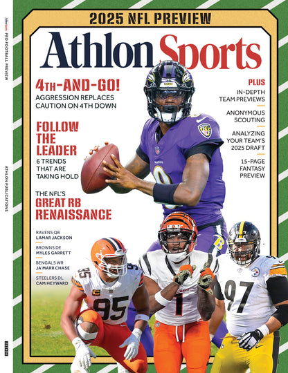 NFL Pro Football Preview 2025 - Athlon Sports: 6 Game-Changing Trends, In-Depth Team Insights, Scout Secrets, Draft Analysis, Fantasy Picks, Team Reviews & More!