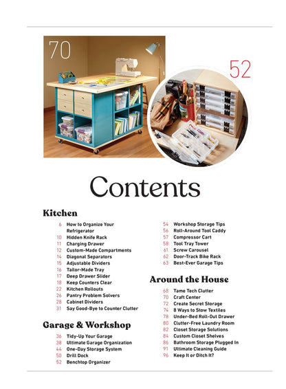 Family Handyman - Storage & Organizing: Simple Solutions For Every Room, 100+ Tips For Your Whole House, Quick Kitchen Space-Saving Ideas, DIY Storage Hacks & More!
