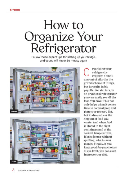 Family Handyman - Storage & Organizing: Simple Solutions For Every Room, 100+ Tips For Your Whole House, Quick Kitchen Space-Saving Ideas, DIY Storage Hacks & More!
