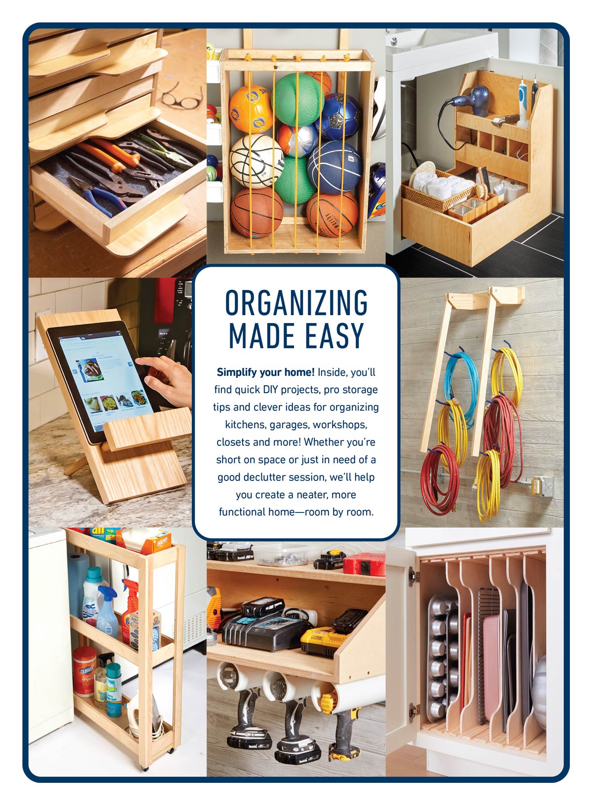 Family Handyman - Storage & Organizing: Simple Solutions For Every Room, 100+ Tips For Your Whole House, Quick Kitchen Space-Saving Ideas, DIY Storage Hacks & More!
