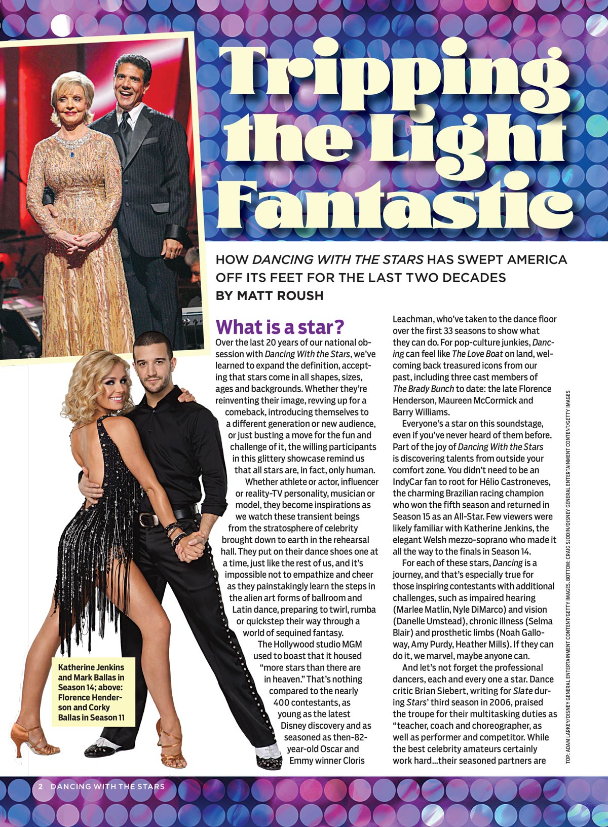 TV Guide - Dancing With The Stars: 20th Anniversary Special, Mirrorball Winners, Behind-The-Scenes Secrets, Memorable Celebrity Moments, Derek & Julianne Hough, Carrie Ann Inaba, Bruno Tonioli & More!
