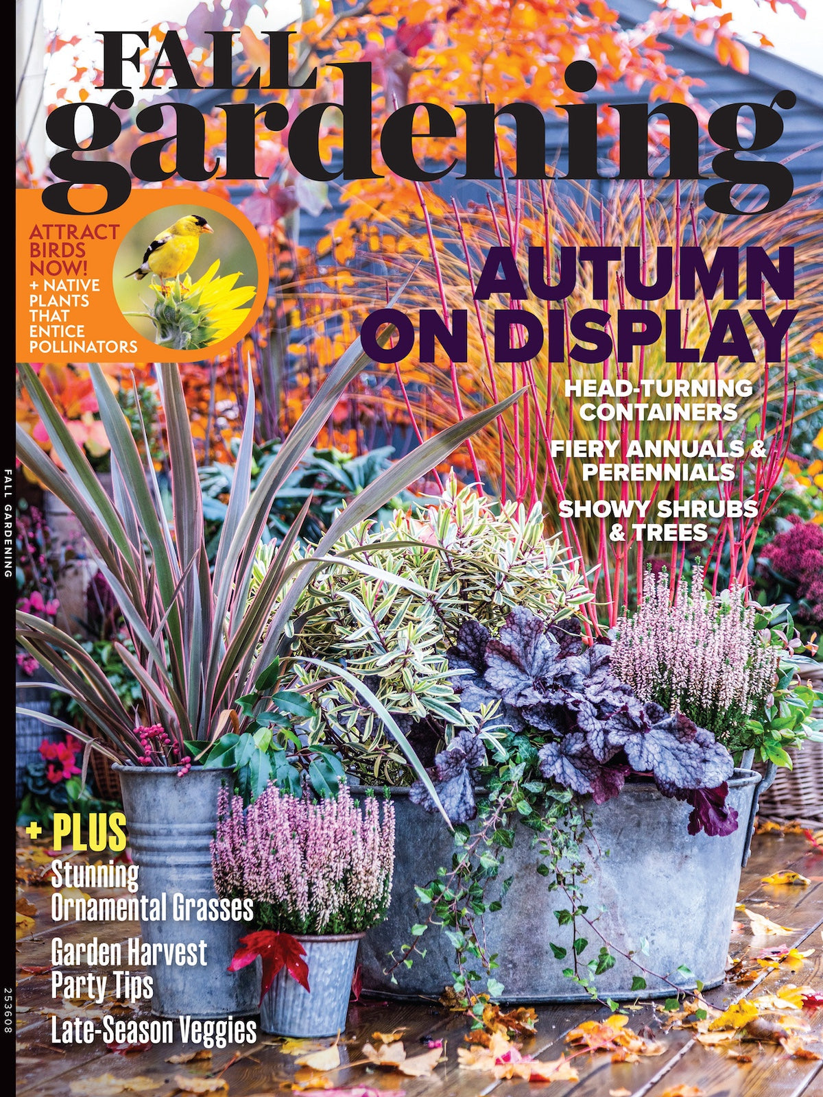 Fall Gardening - Autumn On Display: Transform Your Outdoor Space, Vibrant Containers, Bright Annuals & Perennials, Plants, Shrubs, Trees, Bird-Friendly Landscaping, Seasonal Vegetable Tips & More!