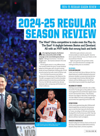The NBA Book - The Ultimate NBA Experience 2025: Season Highlights & Breakdowns, Key Players, Featuring Steph Curry & LeBron James, Playoff Predictions, Exclusive Insights & More!