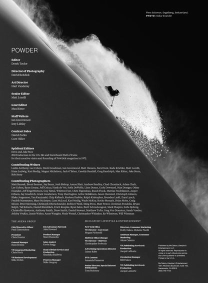 Powder: The Skier's Magazine - 2026 Photo Annual: The Beauty Of The Green Mountains, Mike Hattrup’s Next Chapter, Epic Ski Films, The White Circus In Sun Valley, Gary Bigham Spotlight & More!