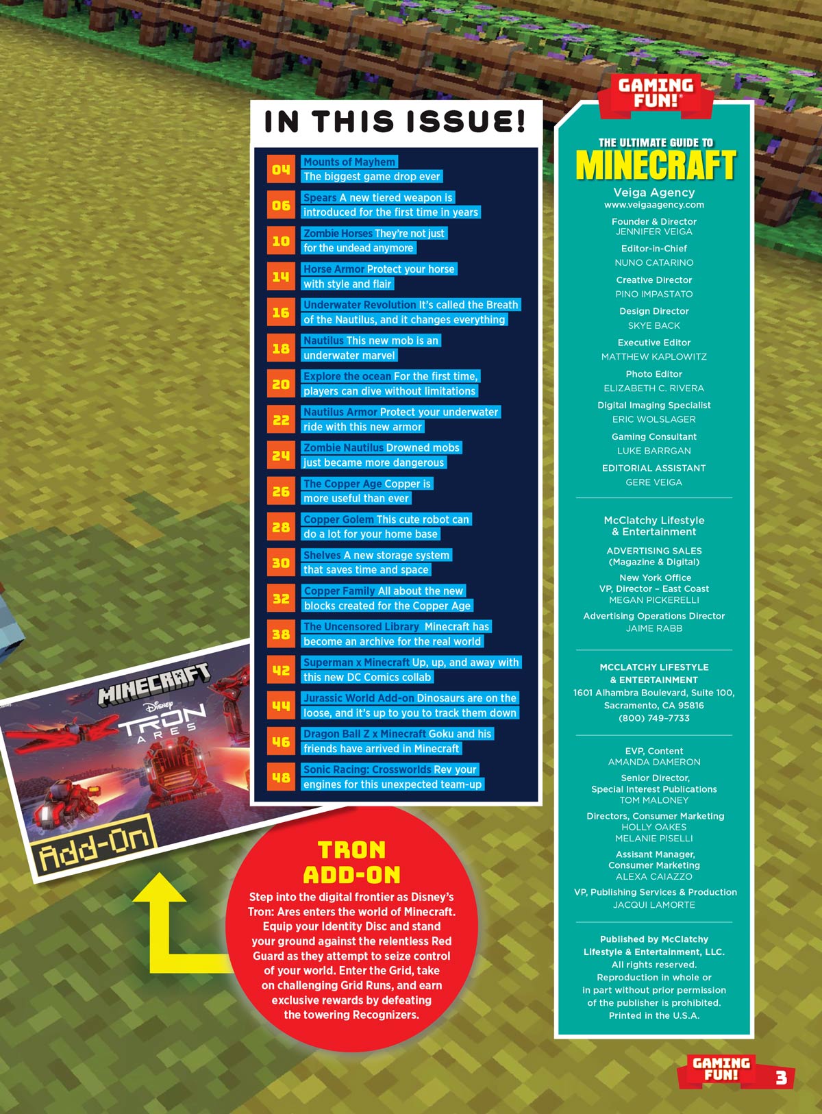 Minecraft - The Ultimate Guide: Underwater Revolution, New Weapon Secrets, Expert Tips & Tricks, Dragon Ball Z DLC, Steve & Alex In Sonic Racing Crossovers, Zombie Horses, Free Posters & More!