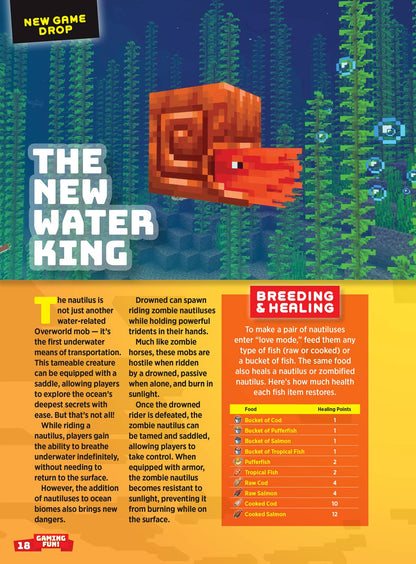 Minecraft - The Ultimate Guide: Underwater Revolution, New Weapon Secrets, Expert Tips & Tricks, Dragon Ball Z DLC, Steve & Alex In Sonic Racing Crossovers, Zombie Horses, Free Posters & More!