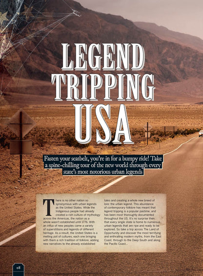 The Traveler’s Guide To Creepy USA - All American Ghost To Ghost Roadtrip: Haunted Sites, Country Monsters, Chilling Killers Across America, Paranormal Adventures, Spine-Tingling Travel & More!