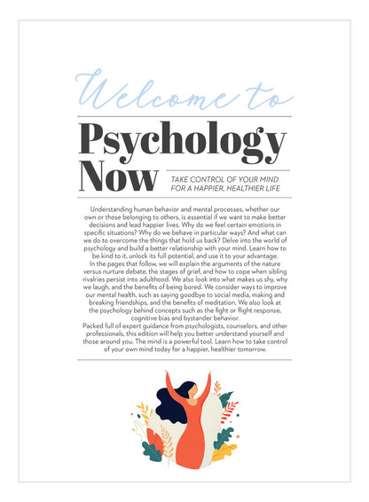 Psychology Now - Small Changes, Big Differences: Take Control Of Your Mind For A Happier, Healthier Life, Manage Climate Anxiety, Expert Advice To Declutter Your Mind, Friendship Benefits & More!