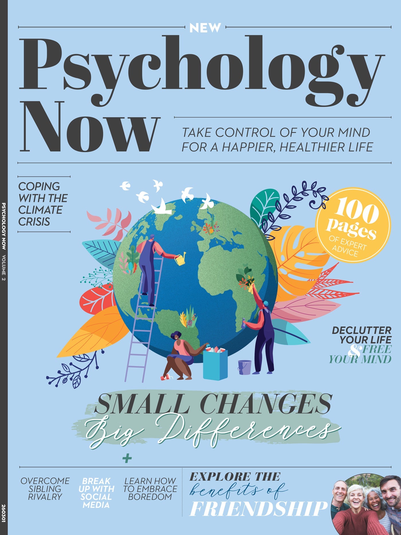 Psychology Now - Small Changes, Big Differences: Take Control Of Your Mind For A Happier, Healthier Life, Manage Climate Anxiety, Expert Advice To Declutter Your Mind, Friendship Benefits & More!