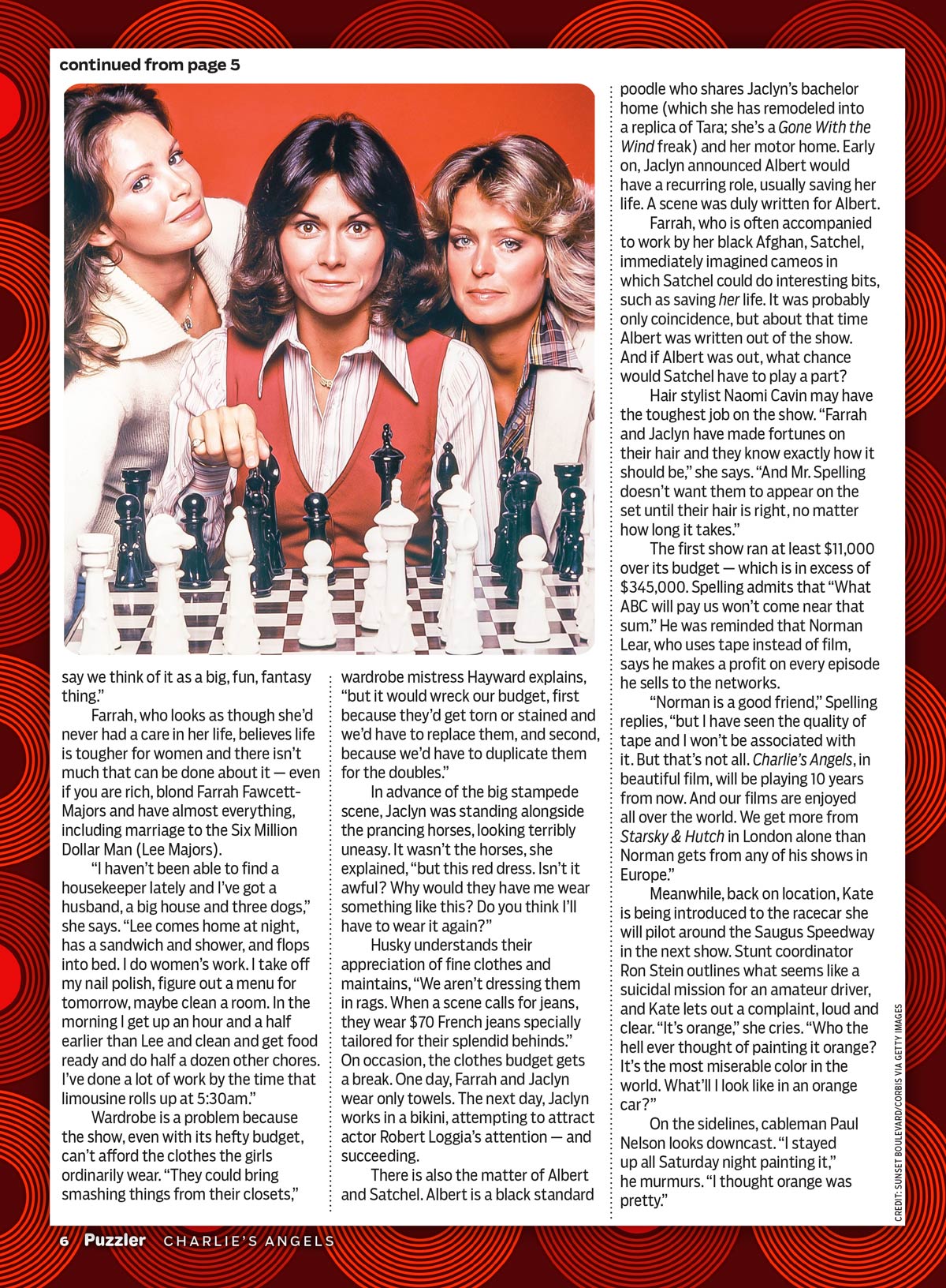 TV Guide - Charlie’s Angels 50th Anniversary Puzzler: Puzzles Honoring Jaclyn Smith, Farrah Fawcett, Kate Jackson & Cheryl Ladd, Word Searches, Crosswords, Sudoku, Spot The Difference & More!