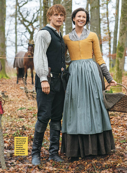 TV Guide - Farewell Outlander: Deluxe Collector’s Edition, Cait & Sam's Emotional Goodbyes, Top Unforgettable Episodes, Exclusive Insights, Historical Fiction TV Show In The Scottish Highlands & More!