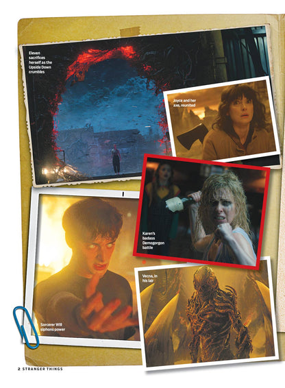 TV Guide - Stranger Things: The Deluxe Collector's Edition, Exclusive Insights Into All 5 Seasons Of The Hit Series, Nostalgic Moments With Millie Bobby Brown, Finn Wolfhard, Noah Schnapp & More!