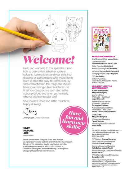 Chibis - How To Draw: 46 Step-By-Step Tutorials, 8 Bonus Chibi Coloring Pages, Easy To Follow Guides, Cute Chibi Characters & More!