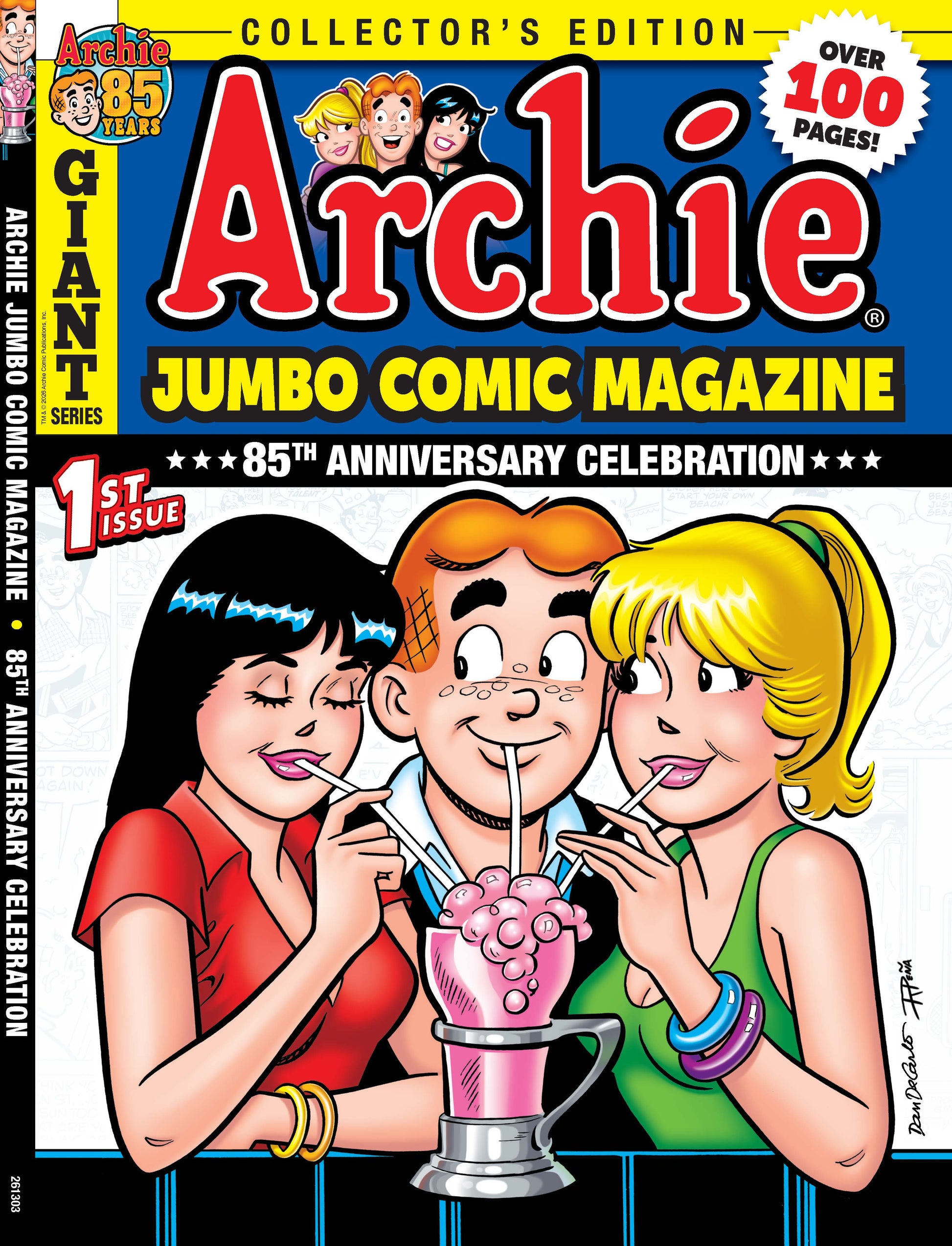 Archie - 26.03.20: World of Archie Jumbo Comics, Collector's Edition, 85th Anniversary Celebration, 100+ Pages, The Archie Library, Archie & Friends, Jughead, Betty, Veronica & More!