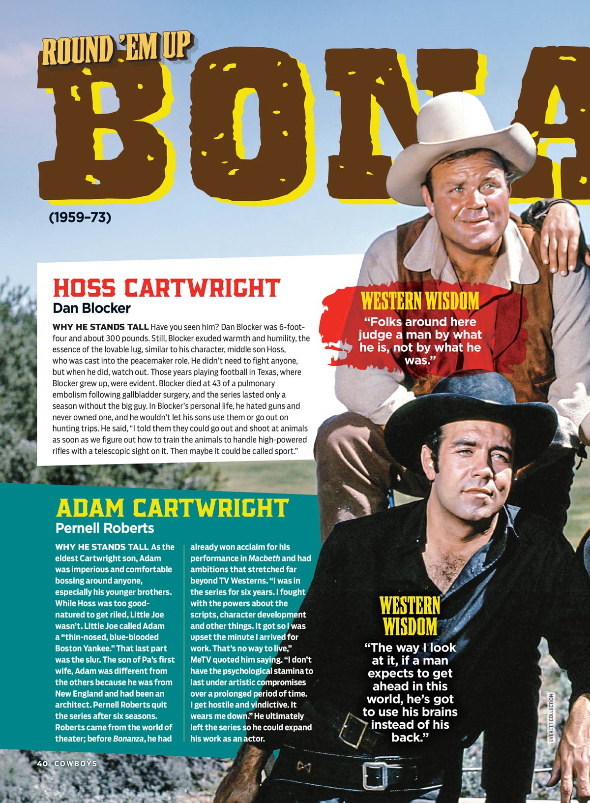 TV Guide - Cowboys: From The Wild West To The New West, Deluxe Collector's Edition, Gritty Heroes & Nasty Outlaws Of TV & Movies, Clint Eastwood, Clayton Moore, Billy Bob Thornton, John Wayne & More!