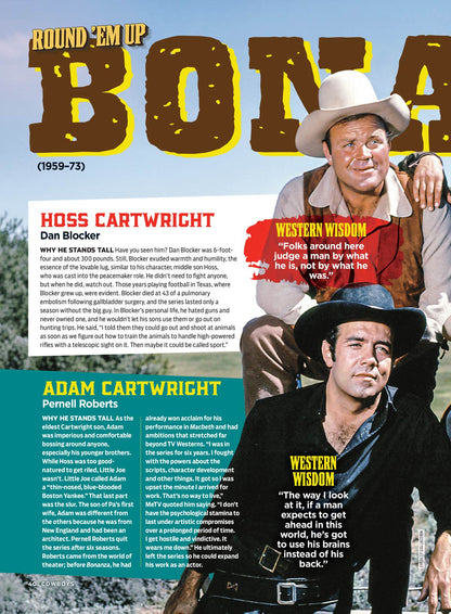 TV Guide - Cowboys: From The Wild West To The New West, Deluxe Collector's Edition, Gritty Heroes & Nasty Outlaws Of TV & Movies, Clint Eastwood, Clayton Moore, Billy Bob Thornton, John Wayne & More!