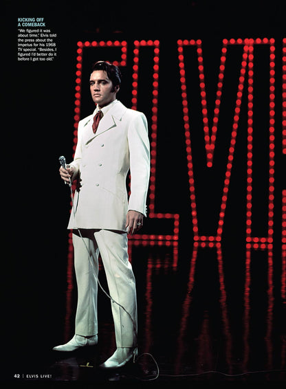 The Elvis Archives - Elvis Live: His Life In Pictures, 80+ Rare Photos From The Private Collection, Memphis, The '68 Comeback, The Aloha Special, Vegas & More!