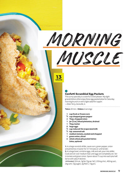 Taste of Home - Everyday Protein: 102 Easy Ways To Fuel Your Day, All New Hearty Entrees, Quick Breakfasts, Smart Snacks, Including Grilled Chicken-Avocado Bowl & More!