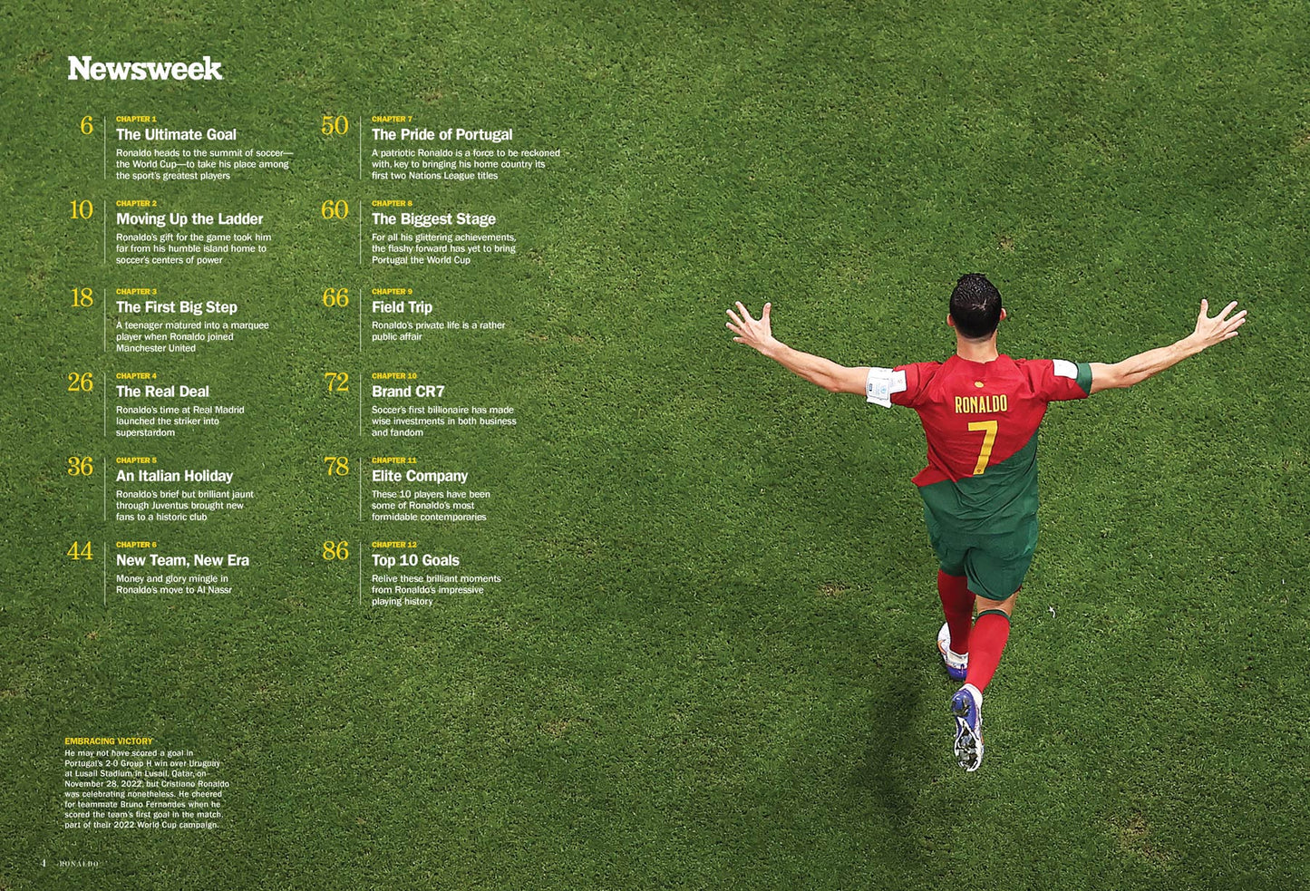 Newsweek - Ronaldo: The Pride Of Portugal, How He Became A Superstar, His Top 10 Goals & Defining Moments, Can He Lead His Nation To Victory & More!