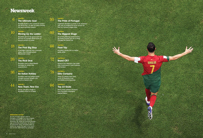 Newsweek - Ronaldo: The Pride Of Portugal, How He Became A Superstar, His Top 10 Goals & Defining Moments, Can He Lead His Nation To Victory & More!