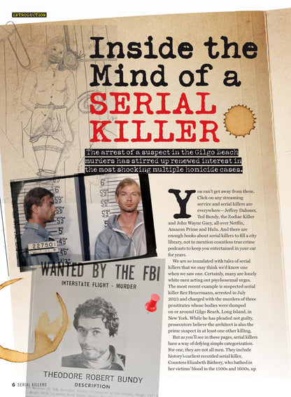 Serial Killers - 30+ Infamous Cases, Exclusive Gilgo Beach Suspect Rex Heurmann, Updates On BTK Killer, Nurse Lucky, Manson Family, Zodiac Killer, Inside The Mind Of Ted Bundy, Jeffrey Dahmer & More