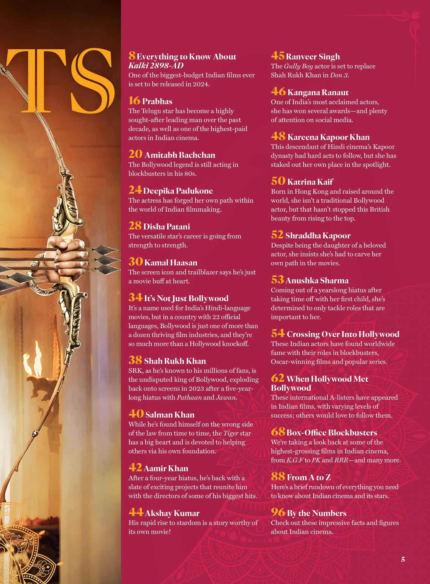 Indian Cinema - Bollywood's Biggest Movies & Stars, Sneak Peek Of Kalki 2898-AD, Shah Rukh Khan, Prabhas, Deepika Padukone, Amitabh Bachchan, Brahmastra Part 2, RRR Sequel & Priyanka Chopra Return?