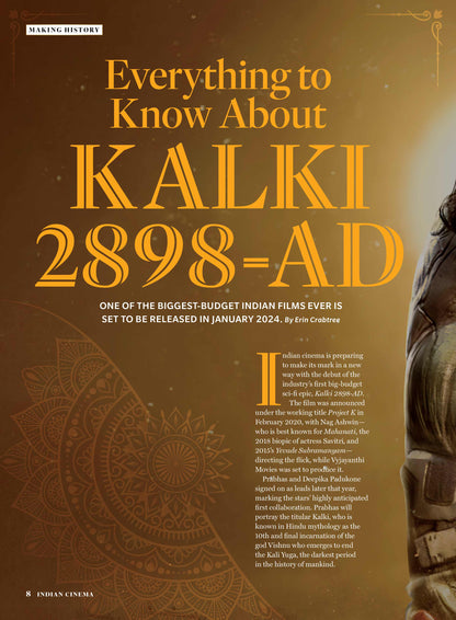 Indian Cinema - Bollywood's Biggest Movies & Stars, Sneak Peek Of Kalki 2898-AD, Shah Rukh Khan, Prabhas, Deepika Padukone, Amitabh Bachchan, Brahmastra Part 2, RRR Sequel & Priyanka Chopra Return?