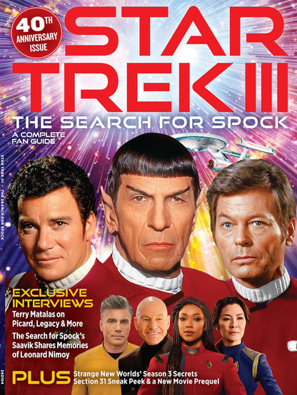 Star Trek III - Exclusive Interviews, Terry Matalas On Picard, The Search For Spock's Saavik Shares Memories Of Leonard Nimoy, Strange New Worlds' Season 3 Secrets, Section 31 Sneak Peek & More!