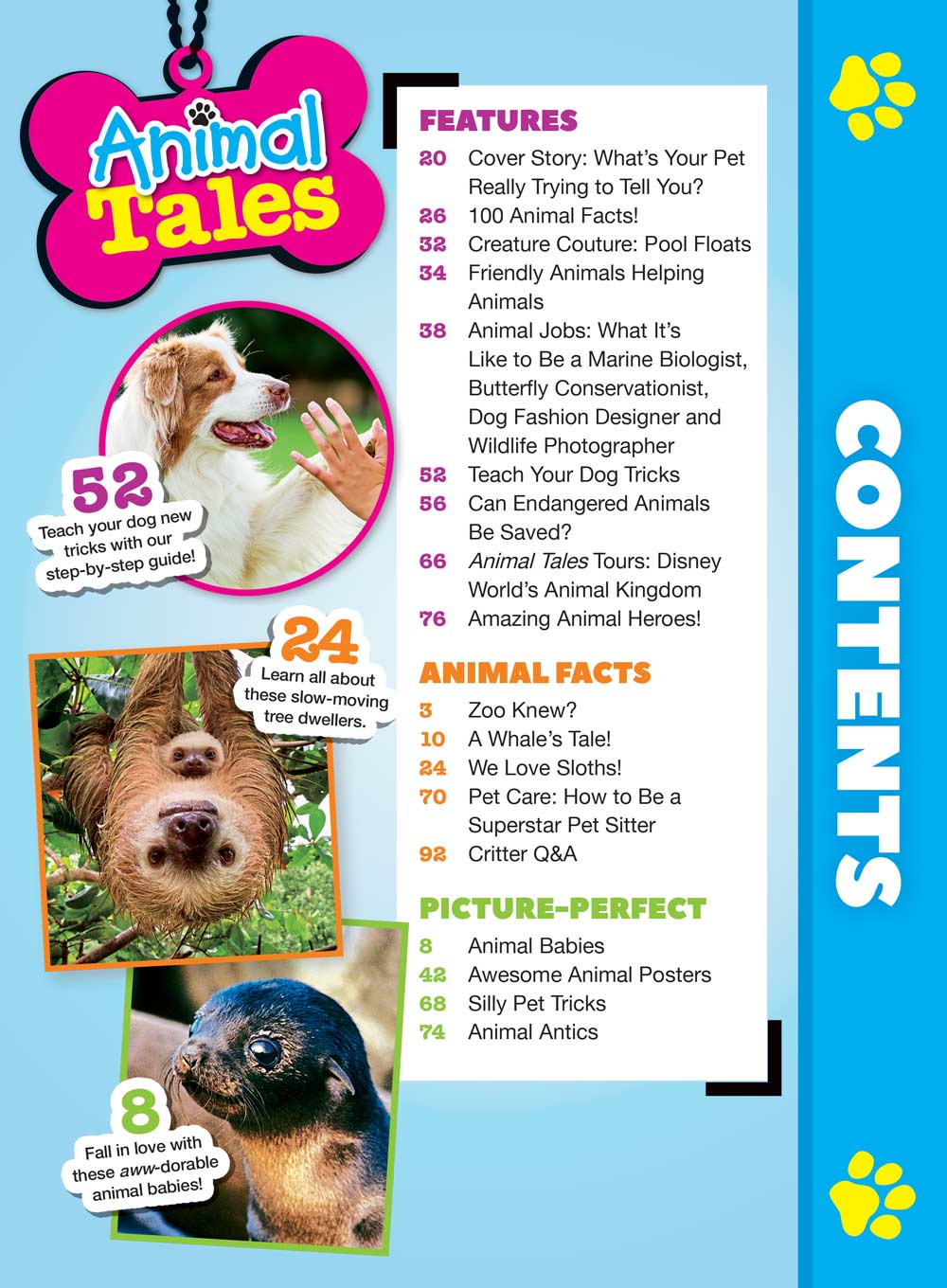Animal Tales - How To Be A Pet Whisperer: 100+ Animal Facts, 10 Free Posters, 4 Animal Jobs, Can You Read Your Pet's Mind, Critter Q&A, Animal Heroes, Photo Special, Rescues, Trivia, Spelling & More!