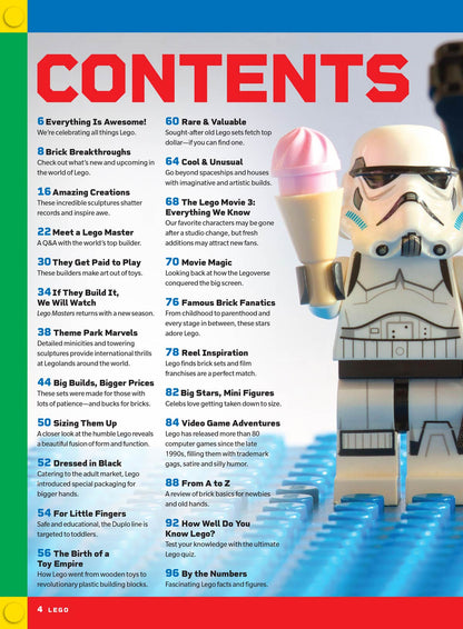 Lego - Complete Fan Guide: Exclusive Lego Master Builder Shares His Secrets, The Latest On The New Movie, Biggest & Most Valuable Sets, Video Games, Theme Parks, Iconic Sets, Facts, Quiz & More!