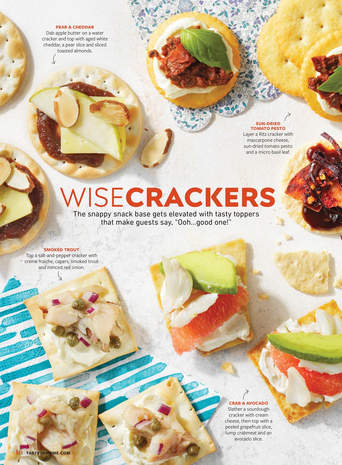 Taste of Home - Snackable: 119 Starters & Sips For Any Occasion, Must-Try Munchies, Easy Appetizers, Snacks, Spreads, Dips, Sammies, Salads, Speedy Sweets, Quick Cocktails For Game Day, Brunch & More!