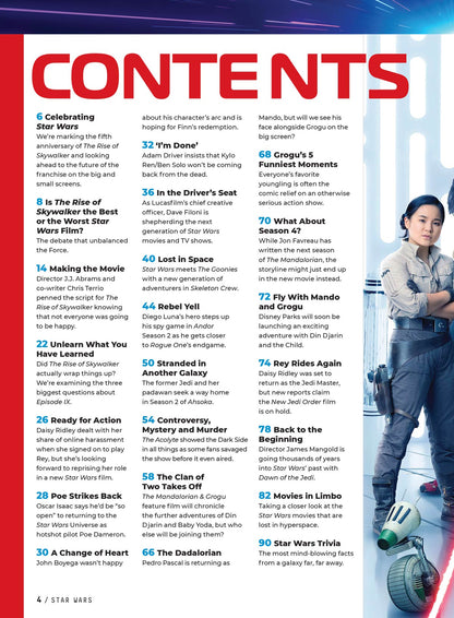 Star Wars - Fan Guide: The Rise Of Skywalker 5th Anniversary, Latest Movie & TV Series, The Mandalorian Pedro Pascal, Andor Season 2, Ahoska New Episodes, Rey & Finn In The New Jedi Order Film & More!