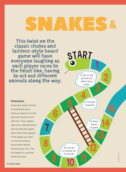 Animal Tales - 100 Must Know Animal Facts: All About Dinosaurs, World's Cutest Animal Babies, Animal Expert Q&A, Crafts, Recipes, Zoo Trivia, Memory Games, Posters, Drawing Lessons, Quiz & More!