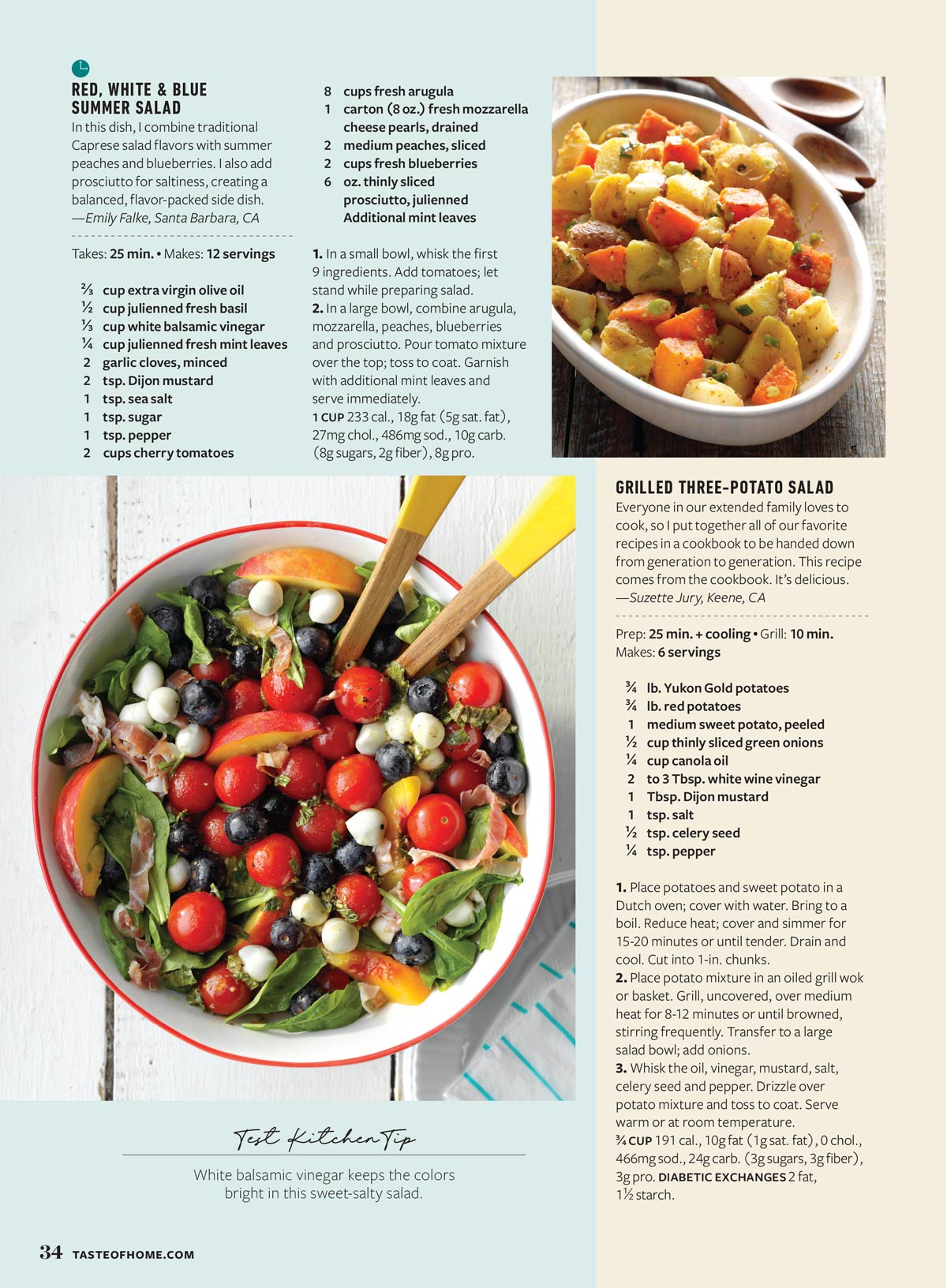 Taste of Home - Salad, Bowls & Beyond:  100+ Easy, Healthy, Nutritious Recipes For Every Meal, Simple Sides, Breakfast Bowl Bar, One Dish Dinners, Cool & Creamy Smoothies & More!