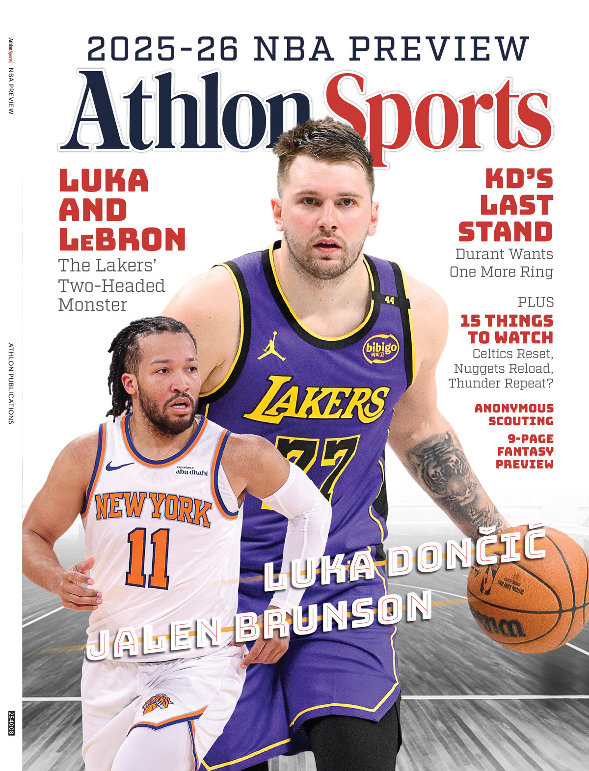 Athlon Sports - 2025-2026 NBA Preview: Lakers' Dynamic Duo, LeBron James & Luka Doncic, Kevin Durant's Next Championship Ring Hunt, Team Previews & Storylines, Scouting Reports, Fantasy Tips & More!