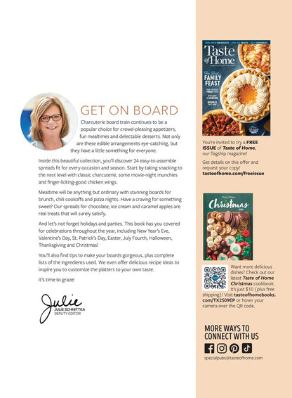 Taste of Home - Boards & Spreads #2: All New Snack Boards, Meal Boards, Dessert Boards, Holiday & Party Boards, Easy-To-Assemble Charcuterie Boards, Hosting Inspiration, Ideas, Tips & More!