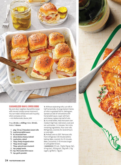 Taste of Home - 114 Fun & Festive Appetizers For Every Party: Easy Dips, Spreads & Cocktail Recipes To Impress Guests & Elevate Your Hosting Game For Every Occasion & More!