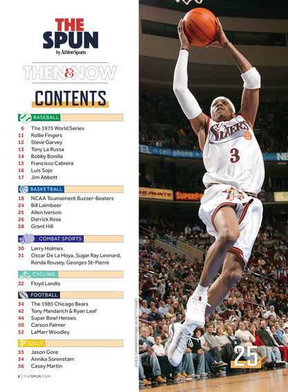 The Spun - Athlon Sports: Then & Now, Relive Iconic Sports Moments, The Big Red Machine, The 1999 Women’s World Cup, The 1985 Bears, Miracle On Ice, Celebrate Legends Who Changed The Game & More!