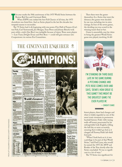 The Spun - Athlon Sports: Then & Now, Relive Iconic Sports Moments, The Big Red Machine, The 1999 Women’s World Cup, The 1985 Bears, Miracle On Ice, Celebrate Legends Who Changed The Game & More!