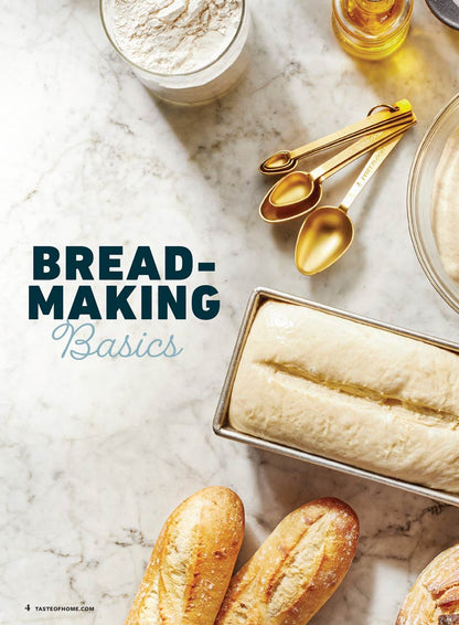 Taste of Home - The Ultimate Bread Baking Guide: 100 Bread Recipes & Tips For Baking Success, Simple Sourdough Starters, Rustic Loaves, Muffins, Rolls, Quick Breads & More!