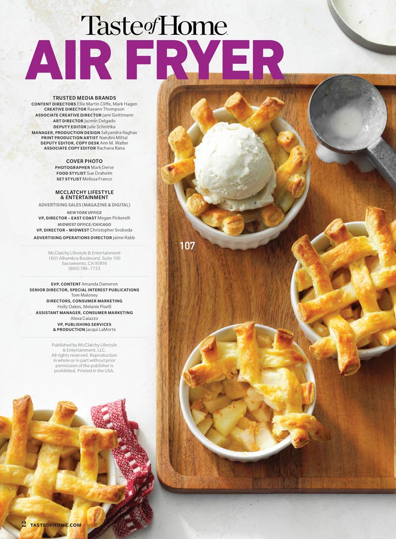 Taste of Home - Air Fryer Recipes: 110 Quick & Easy Meals, Transform Your Everyday Cooking Experience, All New Simple Dinners, Speedy Snacks, Impressive Desserts, Time-Saving Tips, Tricks & More!