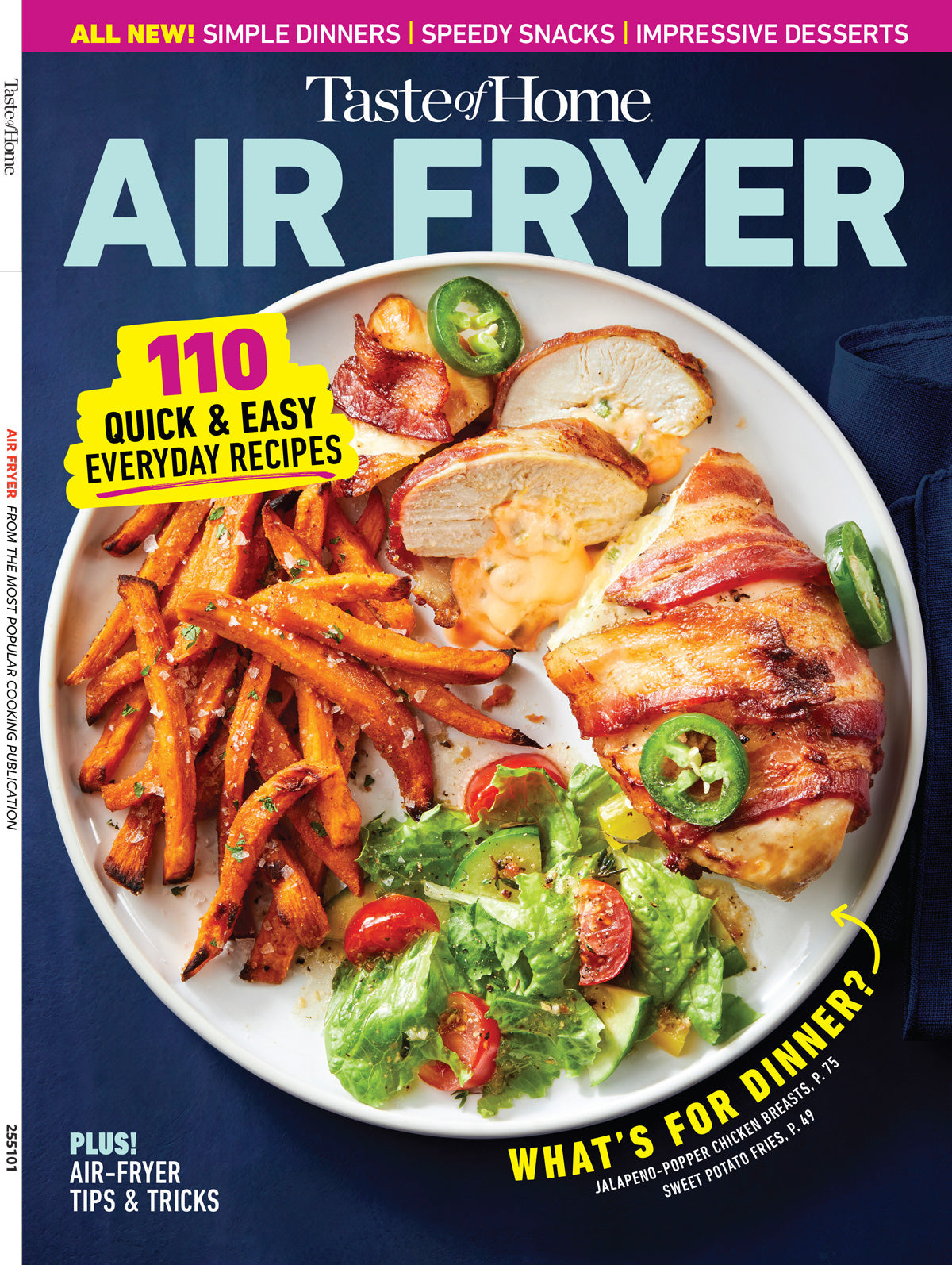 Taste of Home - Air Fryer Recipes: 110 Quick & Easy Meals, Transform Your Everyday Cooking Experience, All New Simple Dinners, Speedy Snacks, Impressive Desserts, Time-Saving Tips, Tricks & More!