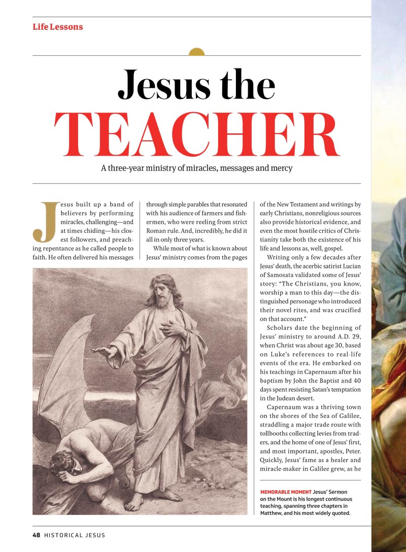 Newsweek - Historical Jesus: Special Collector’s Issue, Journey Through His Life, Death & Resurrection, Walk In His Steps, Holy Land Mysteries, Shroud Of Turin,  Astonishing Relics Of History & More!