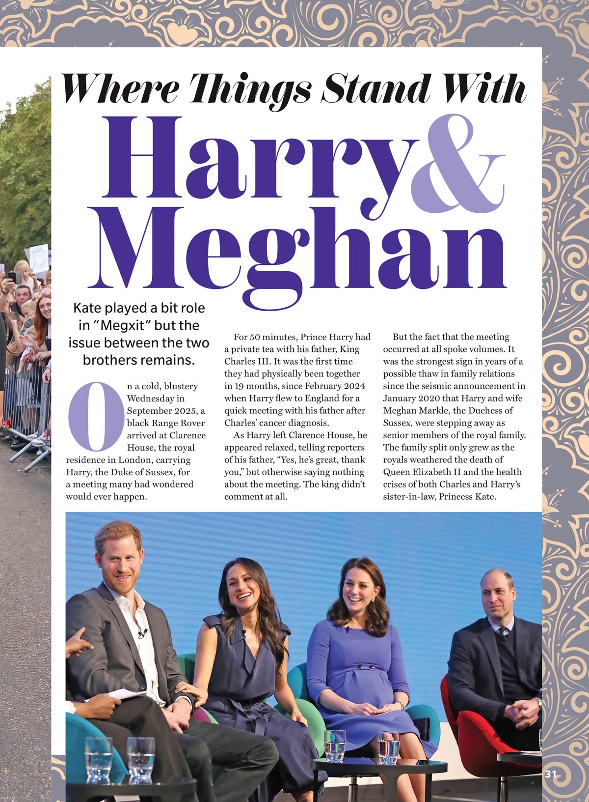 Us Weekly - KATE: The Princess's Private World, Her Path To Becoming Queen, Royal Responsibilities, Focusing On Her Family & Her Love Story With Prince William, What's Next For Harry & Meghan & More!
