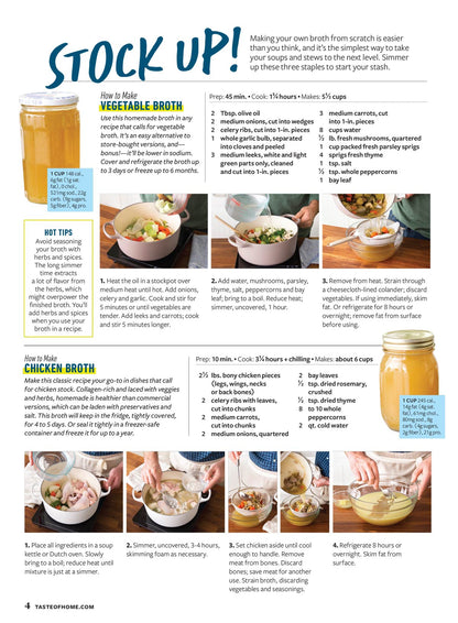 Taste of Home - Soups: Winter Warmups, 100+ New Spins On Classic Dishes, Easy, Hearty Stews, Award-Winning Chilis, 5-Star Slow Cooker Meals To Keep Your Family Warm & Cozy During The Winter & More!